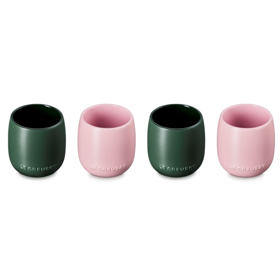 additioanl image for  Le Creuset 4 Tumbler Pink & Foret 380 ml 